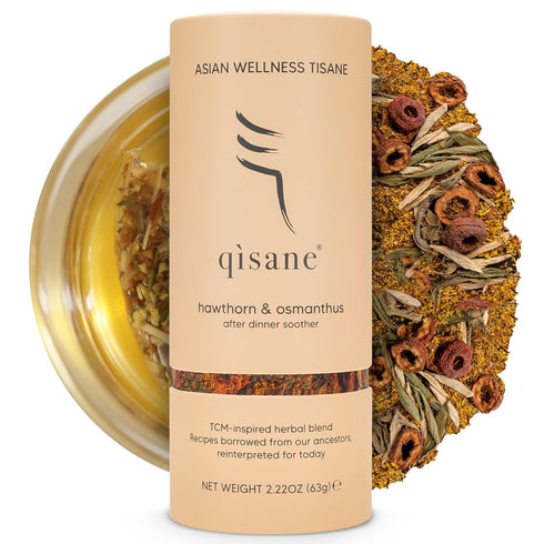QISANE qsane Hawthorn Berry Tea Bags with Osmanthus Flower - Dried Hawthorn Berries,