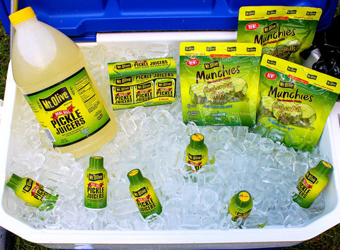100% 12 2 oz Mt. Olive Pickle Juice Kosher Dill Pickle Brine - pk - fl bottles