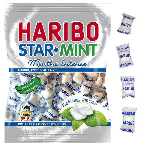 Haribo Starmint Fraîcheur Menthe Intense, 200g