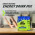 0.08oz Packets, 10 Pack, Fast Twitch Energy Drink Mix from Gatorade Powder Sticks, Cool Blue, Zero Sugar, Caffeine