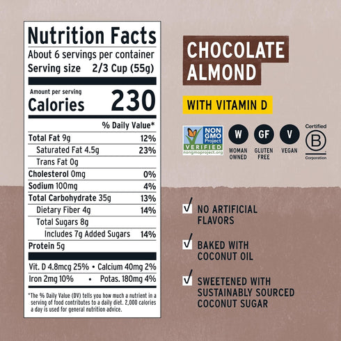 11 Purely Elizabeth, Cereal Superfood Chocolate Almond, Ounce