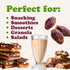 2 Food to Live Organic California Medjool Dates, Pounds Soft & Juicy Nature's Candy. Non-GMO Whole Dry Fancy Dates