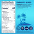 100% 20 oz 12 Pack Dole Pineapple Slices in Pineapple Juice with No Sugar Added - Dole Canned Fruit - Cans
