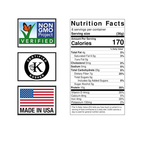 St Amour 2 pack 2 Basic Power Granola - - Sugar Free-Gluten Free (VARIETY PK ORIGINAL/CHOC CHIP)