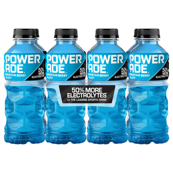 POWERADE Mountain Berry Blast, 20 fl oz, 8 Pack