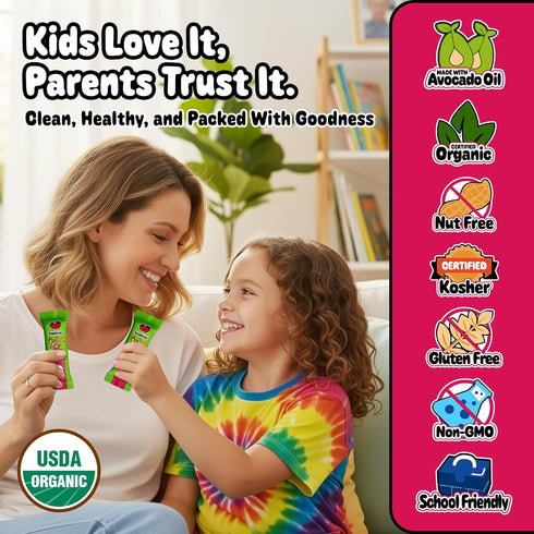 Snakkidz Fruit Filled Oat Bar Minis, Great for Lunchboxes & On the Go Snacking, Naturally Gluten Free, Soft Baked