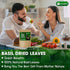 8oz 100% Lavendium, Premium Dried Basil Pure, Non-GMO, Gluten-Free, Vegan Aromatic Culinary Herb for Cooking, Garnish