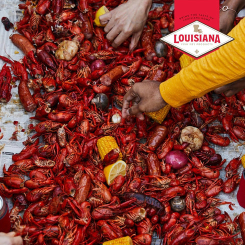 Set) Louisiana Fish Fry Liquid Seafood Boil - Maximum Flavor, Flexible Seasoning (Gift
