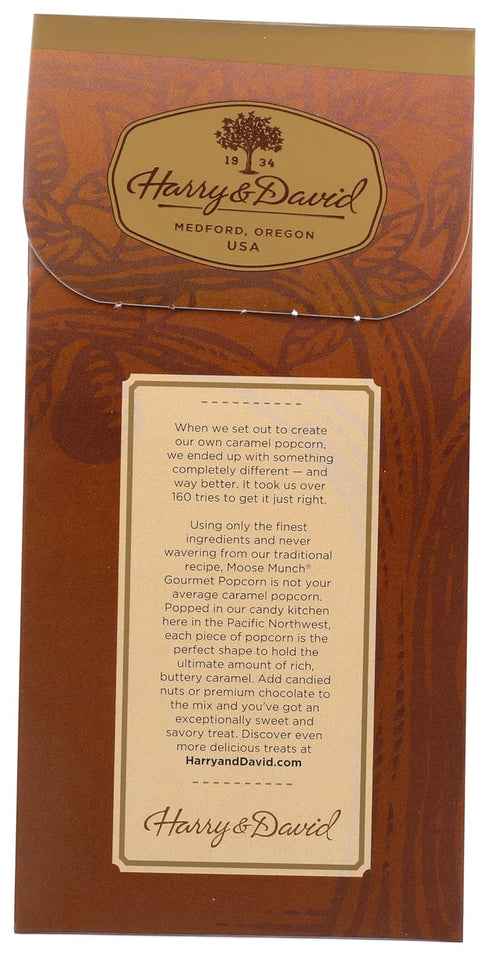 Harry and David Moose Munch Premium Popcorn - Classic Caramel Box 4.5 Oz