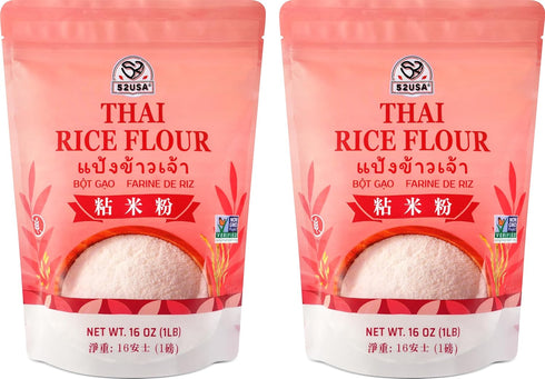 52USA Thai Rice Flour 32 Ounce (Basic), 1 Pound (Pack of 2),