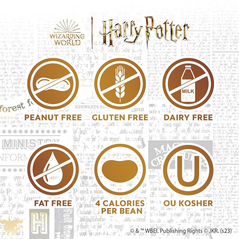 1.2 oz 6 Pack Harry Potter Bertie Bott's Every Flavour Beans, Box
