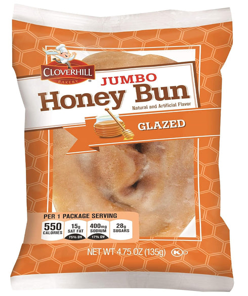 Cloverhill Pack: 16 Count Bakery Ultimate Honey Bun Variety Includes Big Texas, Chocolate, Iced and Glazed