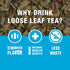 25 2oz Tiesta Tea - Meyer Lemon Zest, Loose Leaf, Zesty Lemon Herbal Tea, Premium Caffeine-Free Blend, Makes Hot