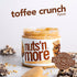 (15oz Nuts N More Toffee Crunch Peanut Butter Spread - High Protein, Low Carb, Low Sugar, Gluten Free, Non-GMO