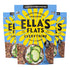 ELLAS FLATS Everything All Seed Savory Crisps All Natural, Gluten Free, Good