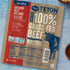 Teton Waters Ranch 100% 8oz Bun Length Uncured Beef Hot Dogs, Grass-Fed Beef, Fully Cooked, No Antibiotics or Hormones