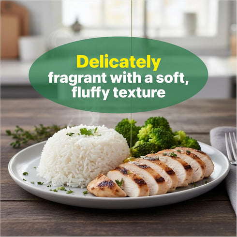 8.8 oz, Pack 6 Eat Regal Jasmine Rice, Ready-to-eat Pouches