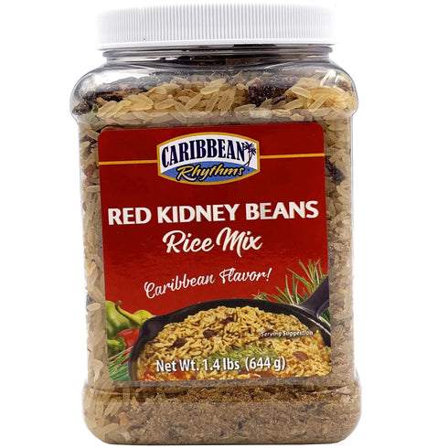 CARIBBEAN RHYTHMS Red Kidney Beans Rice Mix, 1.4 lb.
