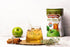 8.8 oz (Pack 2), Hazer Baba Instant Drink Mix with Green Apple Flavor, Tin Box, of Fruity Natural Powder, Quick Hot