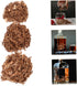 LOPUNER 1pack Oak Chips for Wine Making Natural Flavoring for Home Brewing for Wine Brandy and Spirits Convenient