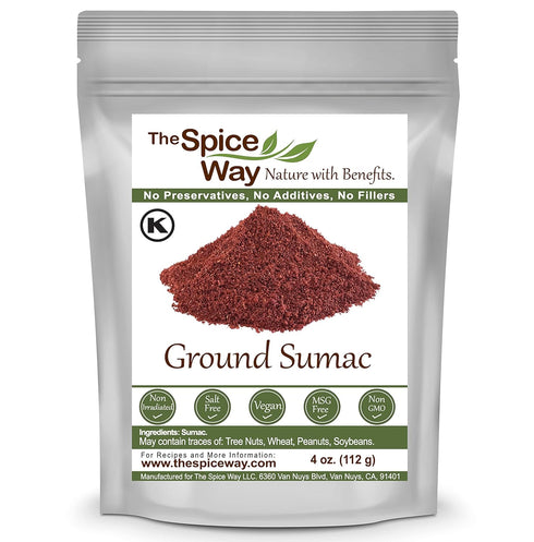 8 oz, 4 oz 4 oz The Spice Way Tomato Powder Sumac Ground and Cardamom Pods