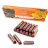 10.5 oz (Pack 4) Sweet Candy Company Milk Chocolate Orange Sticks - Gourmet Chocolate Covered Sticks, Chocolate Fruit