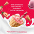 4.24 Oz. Pack got milk? Mini Waffle Cones, Strawberry Milkshake, Resealable Bag, Delicious White Chocolate Filled Cocoa