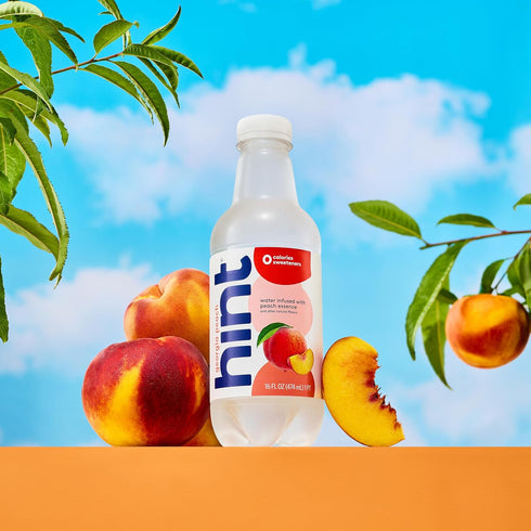 16 Hint Water Cherry Single Bottle, One Ounce Bottle, Pure Water Infused with Cherry, Zero Sugar, Zero Calories, Zero