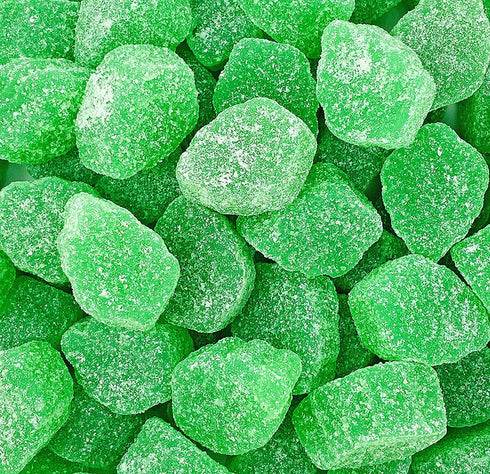 SweetGourmet Candy Spearmint Leaves | Green Jelly Spearmint Bulk Candy | 4