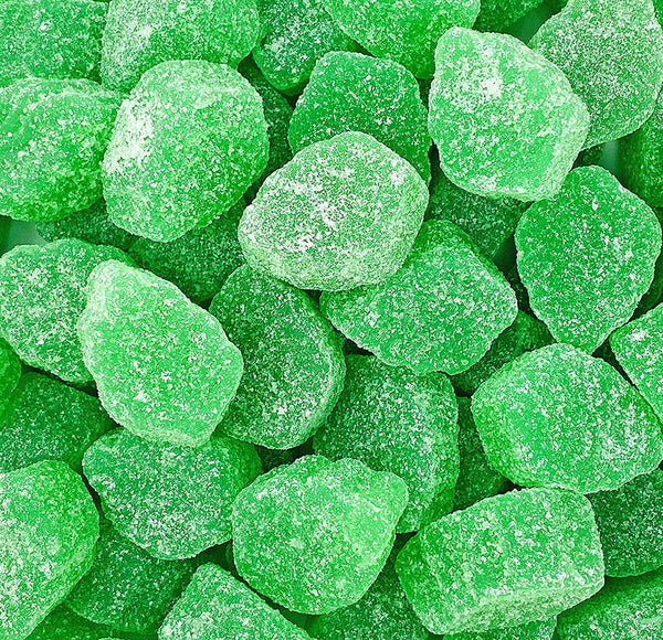 SweetGourmet Candy Spearmint Leaves | Green Jelly Spearmint Bulk Candy | 4