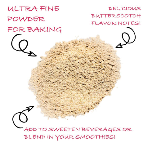 1 100% Worldwide Botanicals Organic Date Sugar Fine Powder, Pound - Pure Dried Dates, Natural Whole Food Sweetener