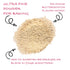 1 100% Worldwide Botanicals Organic Date Sugar Fine Powder, Pound - Pure Dried Dates, Natural Whole Food Sweetener