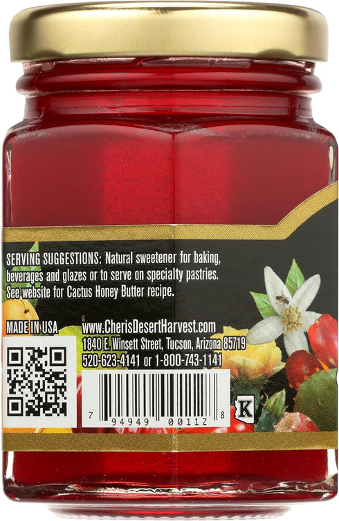 CHERIS DESERT HARVEST Prickly Pear Cactus Honey, 5.4 OZ
