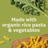 Frozen 8.5 Oz Amy's Meals, Three Cheese Kale Bake Bowl, Made With Organic Rice Pasta and Vegetables, Microwave Meals