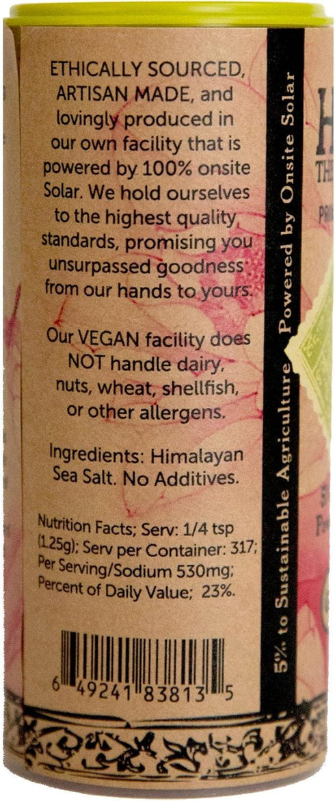 6-Ounce (Pack 6) HimalaSalt Primordial Himalayan Sea Salt, Fine Grain Shaker