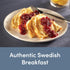 8 oz Lars Own Traditional Swedish Pancake Mix, Thin Scandinavian Crepe Style Pancakes