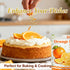 9oz 100% Dried Orange Peel Zest Natural Zesty Citrus Flavor Granules for Baking, Cooking, Tea & Seasoning - Add a Burst