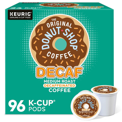 The Original Donut Shop Decaf Keurig Single-Serve K-Cup Pods, Medium Roast Coffee,