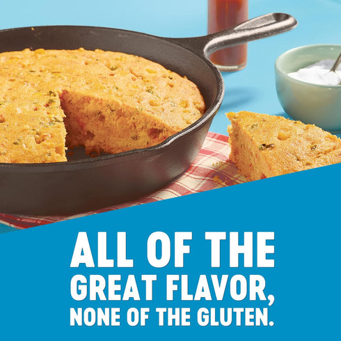 15 OZ (Pack 4) Krusteaz Gluten Free Baking Mix, Honey Cornbread & Muffin Mix, Gluten Free & Made with Real Honey, No