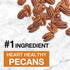 1.4 24 Count, 5g 5g KIND Nut Bars, Maple Glazed Pecan and Sea Salt, Ounce, Gluten Free, Sugar, Protein