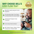 Bell Ezee Flow Urinary Support Tea for Men -A Natural Solution - Helps Ease The Flow and Normalize Urinary Frequency