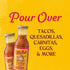 12 oz (Pack 6) Cholula Topping & Cooking Sauce, Original Taco, Medium Heat, For Tacos, Quesadillas, Carnitas, Eggs