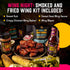 Hey Grill Hey | Chicken Wing Seasoning & Sauce Kit | All-in-one Crispy Batter, BBQ Rub, and Sweet Heat BBQ Sauce | Wing