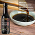 10.14 oz(300ml) YUHO Organic Black Vinegar Less Salt, Kosher Great for Dumpling, Stir-fried Vegetables, Pork Belly