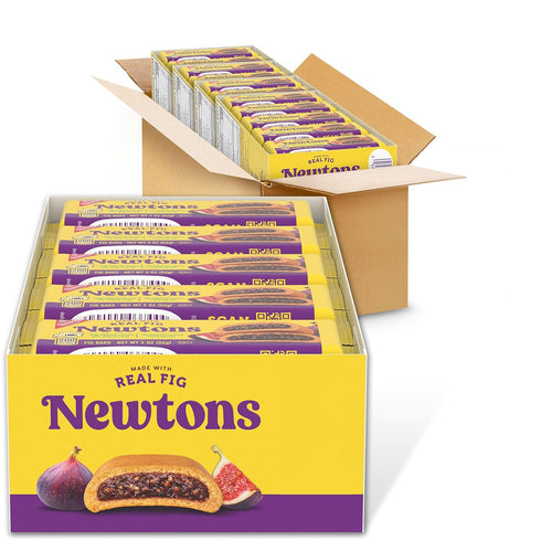 Fig Newtons Newtons Fig Bars, Soft Fruit Chewy Cookies, 40 Snack Packs (2 Per