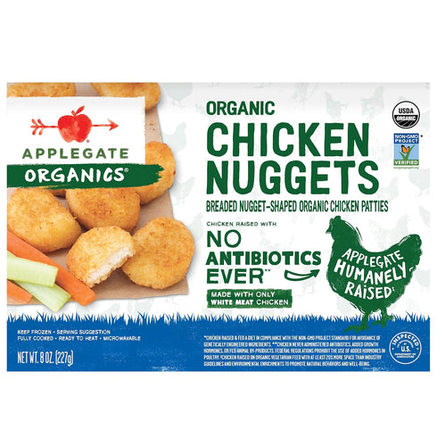 Applegate , Organic Chicken Nuggets, 8oz (Frozen)