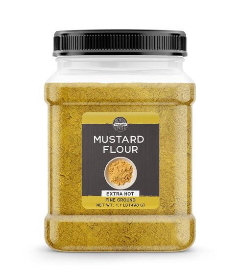 Birch & Meadow Hot Mustard Flour, 1.1 lb, Hot & Spicy, Sauces