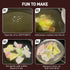6.35oz Yip Choice Authentic Uncooked Colourful Prawn Crackers Shrimp Chips Uncooked, No MSG Added Snacks and Party