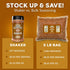 (14 Oz) Big Poppas Sweet Money BBQ Rub Prize-Winning Sweet & Savory Pork Seasoning with Granulated Honey Gluten-Free