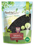Food to Live Organic Black Lentils, 8 Ounces, Non-GMO, Whole Dry Pulses, Great for Tacos, Soups